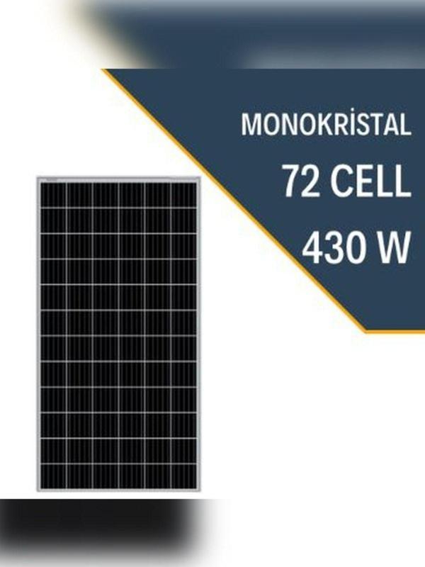 Lexron 430W Monokristal Güneş Paneli - Image 1