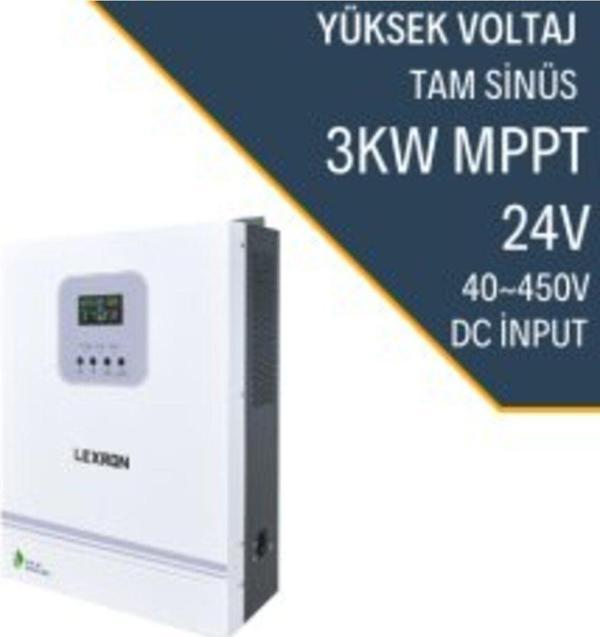 Lexron 3000 Watt 3 Kw Akıllı Mppt İnverter - İnvertör - Image 1