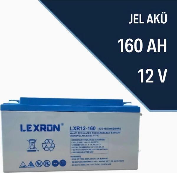 Lexron 160A - 12Vjel Akü - Image 1
