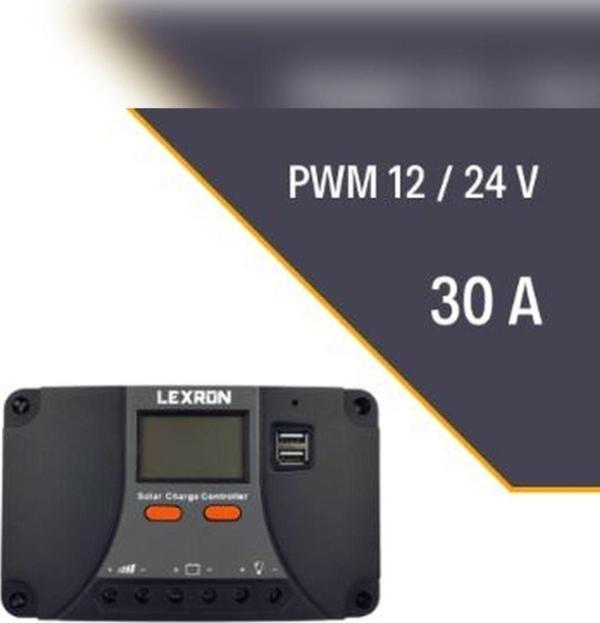Lexron 30A Pwm Şarj Kontrol Cihazı - Image 1