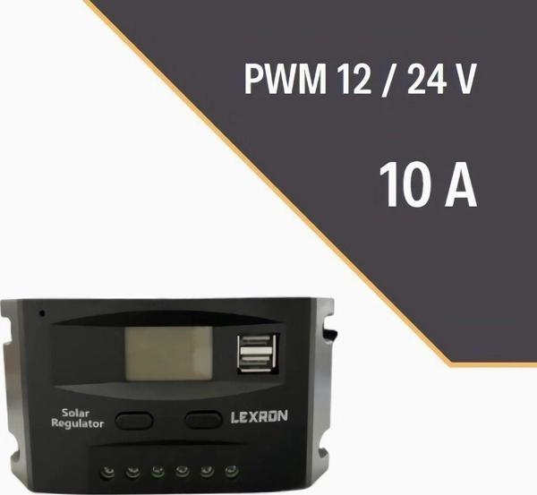 Lexron 10A Pwm Şarj Kontrol Cihazı - Image 1