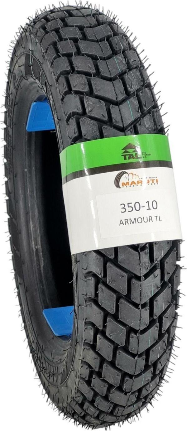 Maruti Tyres 350-10 Motosiklet Lastiği Kışlık Desen Tl (Tubeless - Dubleks) - Image 1