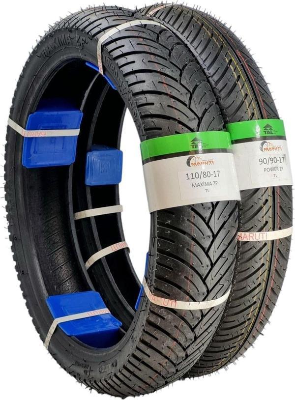 Maruti Tyres Rks Titanic 150 Ön Ve Arka Lastik Takımı 90/90-17 , 110/80-17 Maxima Zp - Image 1