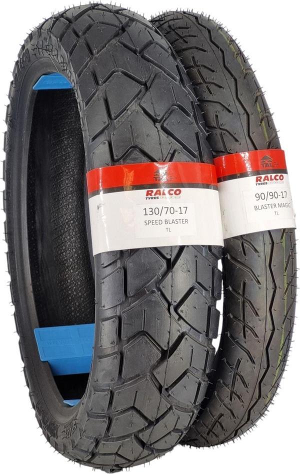Ralco Tyres Motor Lastik 130/70-17 Ve 90/90-17 Tl (Tubeless - Dubleks) Takım - Image 1