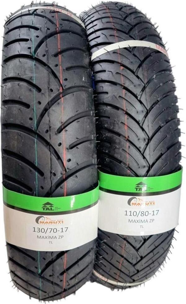Maruti Tyres 110/80-17 Ve 130/70-17 Dubleks Lastik - Image 1