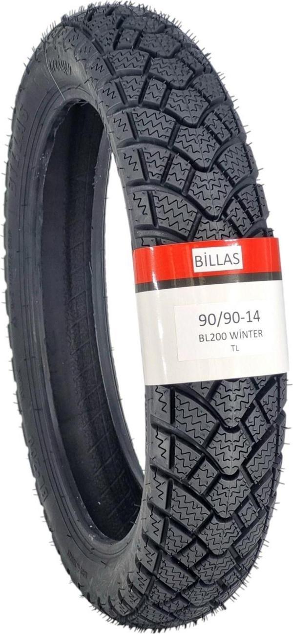 Billas Honda Dio Kışlık Lastik 90/90-14 Tl (Tubeless - Dubleks) Bl200/7 - Image 1