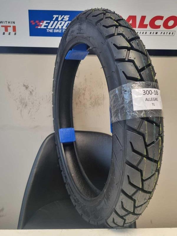 Maruti Tyres Maruti Tyres 300-18 Tl Alegre Motosiklet Lastiği (Dubleks) - Image 1
