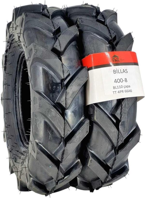 Billas Çapa Lastiği 400-8 Tt 4Kat Takım 2'Li - Image 1
