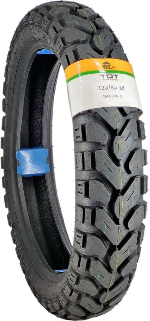Tdt Tyres Hero X Pulse Arka Lastik 120/80-18 Tl (Tubeless - Dubleks) - Image 1