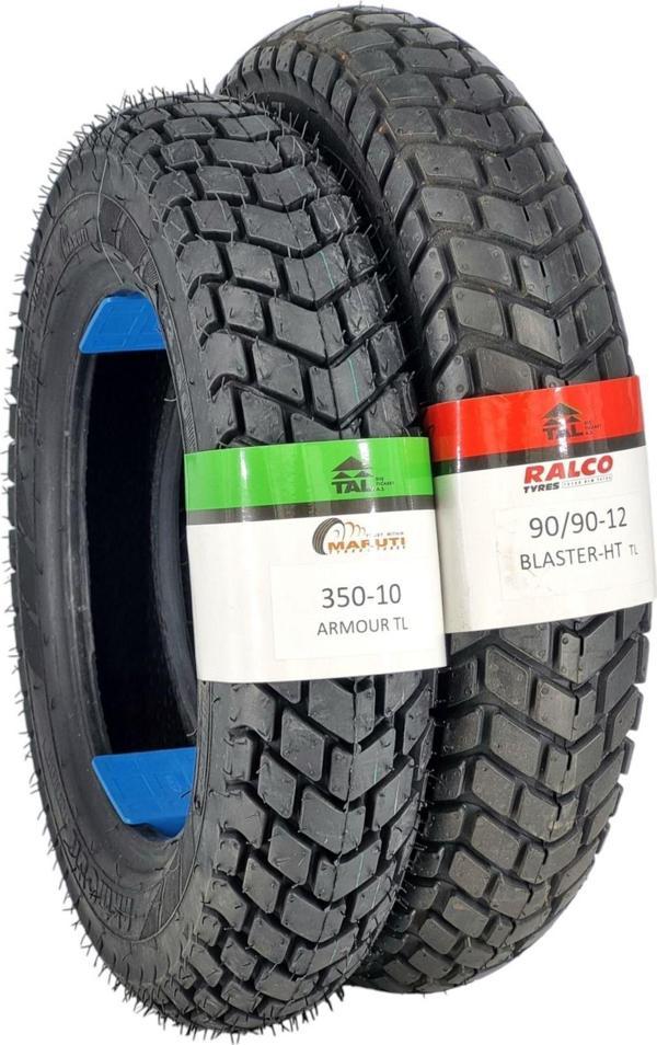 Ralco Tyres 350-10 Ve 90/90-12 Kışlık Desen Takım Tl (Tubeless - Dubleks) - Image 1