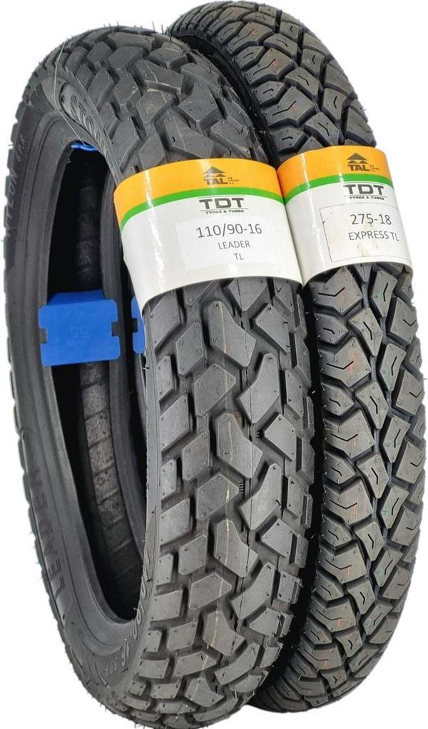 Tdt Tyres Motor Lastik 275-18 Tl(Dubleks-Tubeless) - Image 1