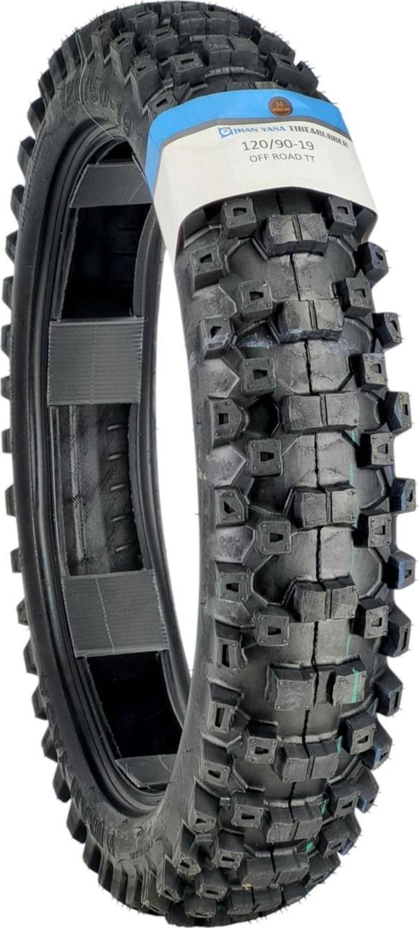 İran Yasa Tire & Rubber Enduro Lastik 120/90-19 Tt (Tubetype - İç Lastikli Tip) - Image 1