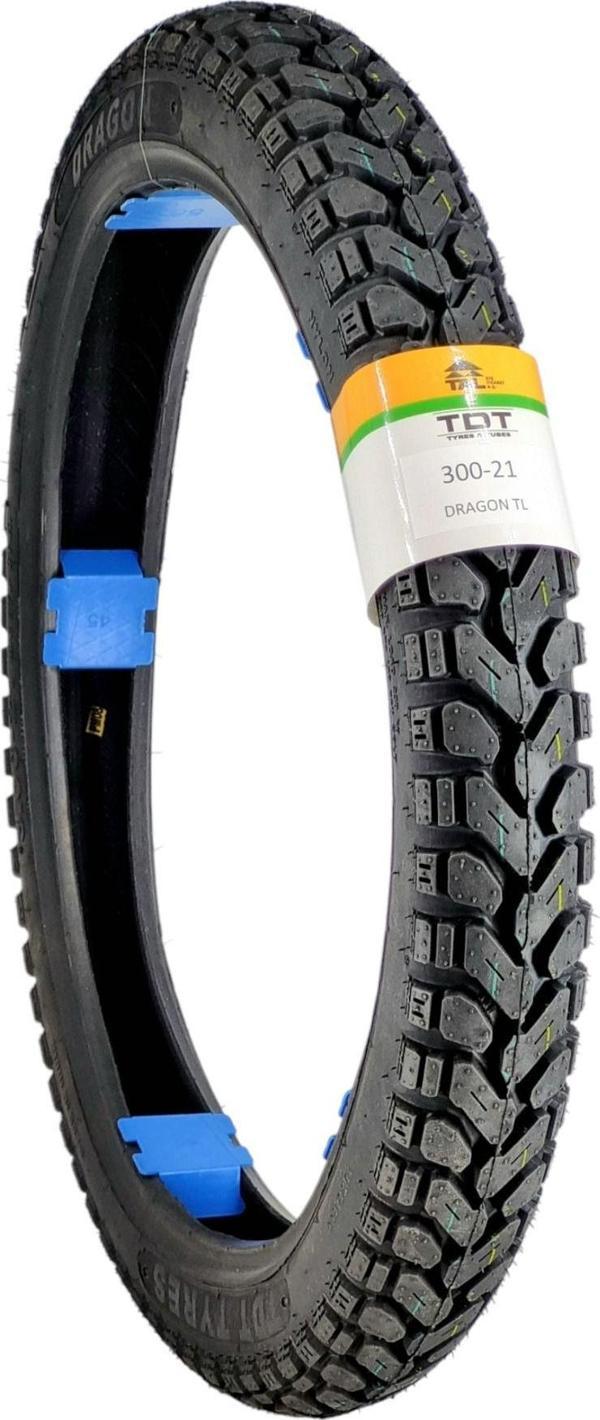 Tdt Tyres 300-21 Tl (Tubeless - Dubleks) Motosiklet Lastiği - Image 1