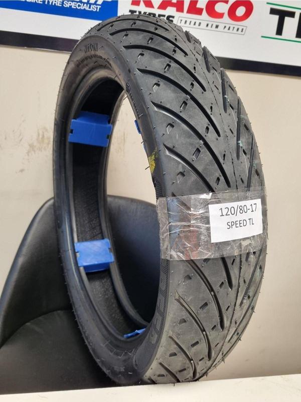 Tdt Tyres 120/80-17 (Tubeless - Dubleks) Motosiklet Lastiği - Image 1