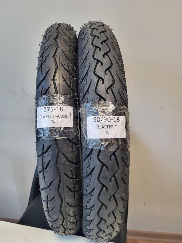 Ralco Tyres Honda Cbf 150 / Cb 125E Ön/Arka Set 275-18 Ve 90/90-18 Dubleks Lastik - Image 1
