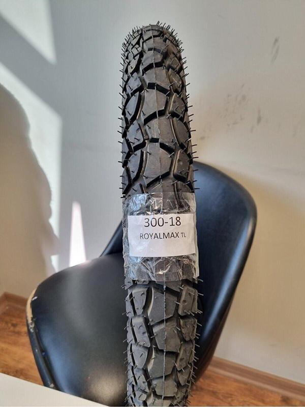 Tdt Tyres 300-18(Tubeless) Motorsiklet Lastiği Royalmax - Image 1