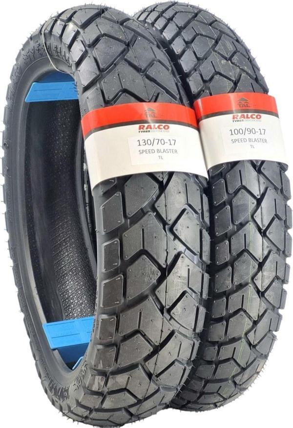 Ralco Tyres 130/70-17 Ve 100/90-17 Takım Tl (Tubeless - Dubleks) Motosiklet Lastiği - Image 1