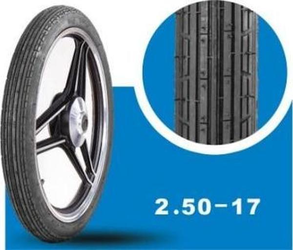 İran Yasa Tire & Rubber Yasa F Ön Motosiklet Yol Lastiği 250-17 Tt (İç Lastikle Kullanıma Uygundur) - Image 1