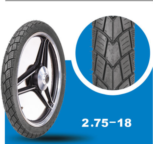 İran Yasa Tire & Rubber Yasa Ep Motosiklet Dış Lastiği 275-18 Tt (İç Lastikle Kullanıma Uygundur) 6Pr Arka Yol - Image 1