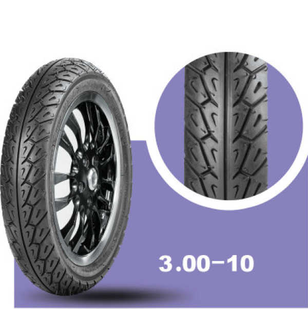 İran Yasa Tire & Rubber Motosiklet Scooter Dış Lastiği 300-10 Tubeless Ön/Arka - Image 1