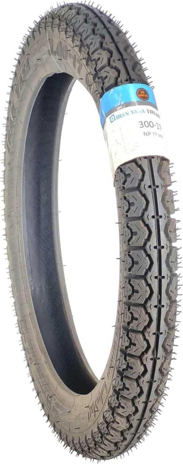İran Yasa Tire & Rubber Yasa Np Arka Yol Motosiklet Lastiği 300-17 Tt(İç Lastikle Kullanıma Uygundur) 6Pr - Image 1