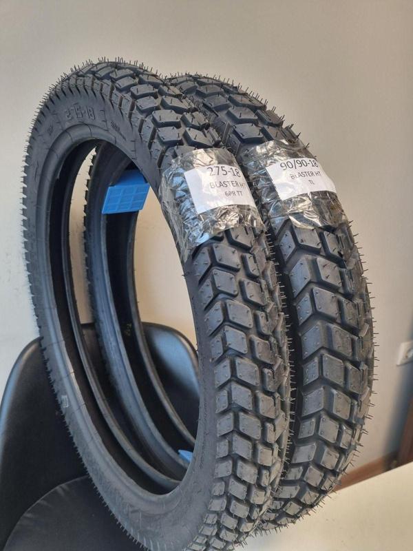 Ralco Tyres Honda Cbf 150 / Cb 125E Ön/Arka Set 275-18(Tubetype) Ve 90/90-18 Lastik(Tubeless) - Image 1