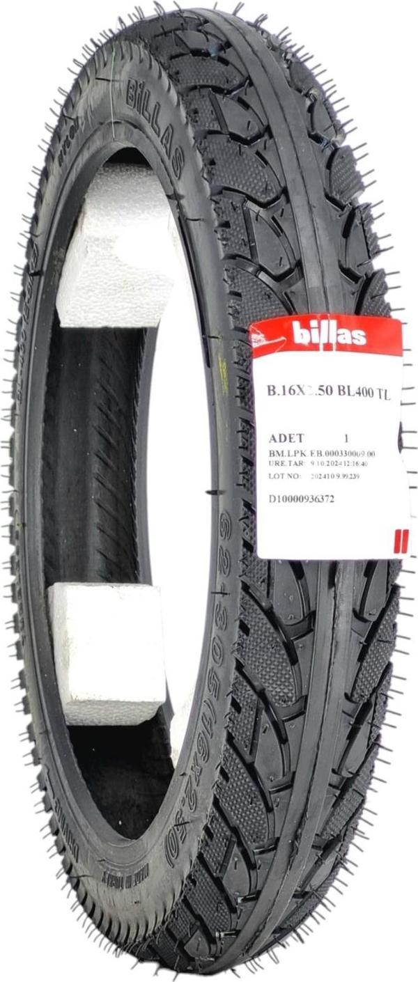 Billas 16X250 (62-305) Tl (Tubeless - Dubleks) Lastik Bl400B - Image 1