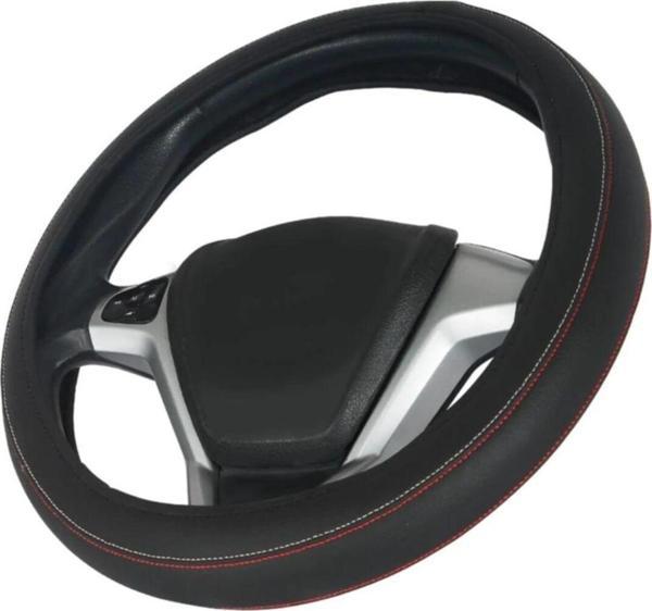 Protec Spor Model Çift Renk Dikişli Geçme Direksiyon Kılıfı - Image 1
