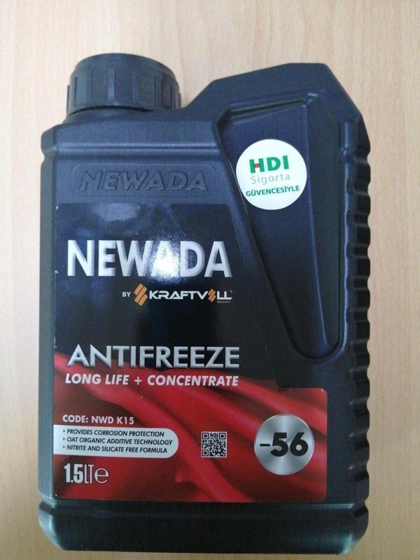 Newada Konsantre Antıfrız Kırmızı -56 1,5 Lt - Image 1