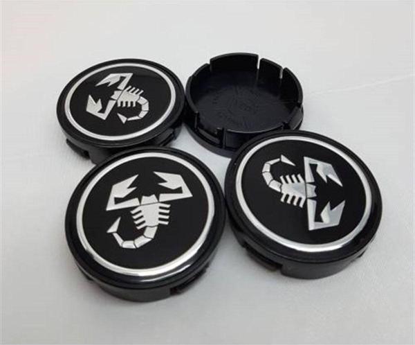 Yed Jant Göbeği 55-58 Mm 4'Lü Abarth Akrep Siyah - Image 1