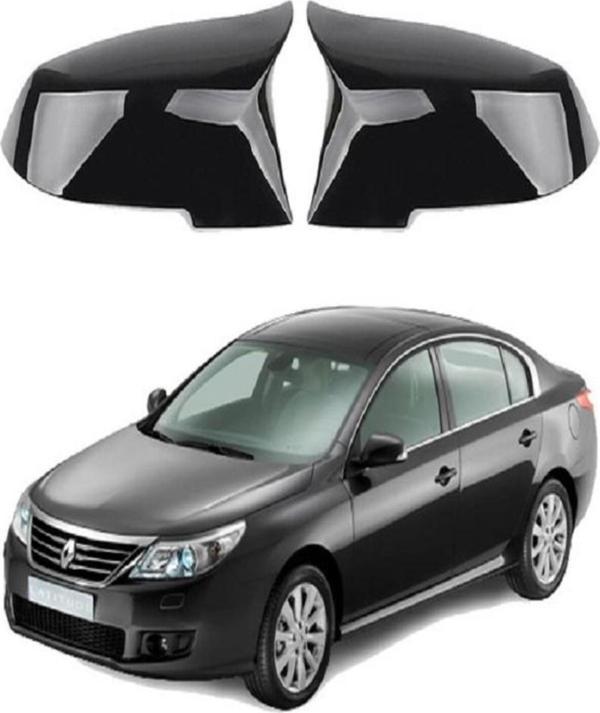 Faner Parts Renault Latitude Araca Özel Batman Yarasa Ayna Kapağı Pianoblack - Image 1