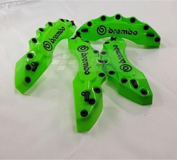 Protec Kaliper Kapağı Brembo 4Lü Set Kabartmalı Yeşil - Image 1