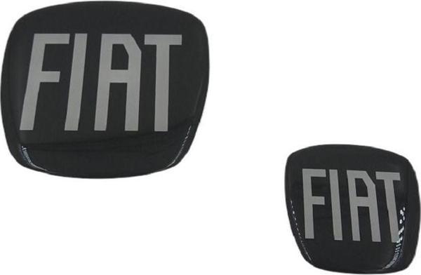 Protec Fıat Egea Cross Uyumlu Siyah Logo Set (2'Li) - Image 1