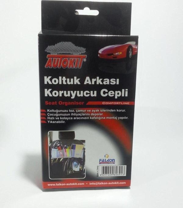 Autokit Autokıt Cepli Koltuk Arkası Koruyucu - Image 1