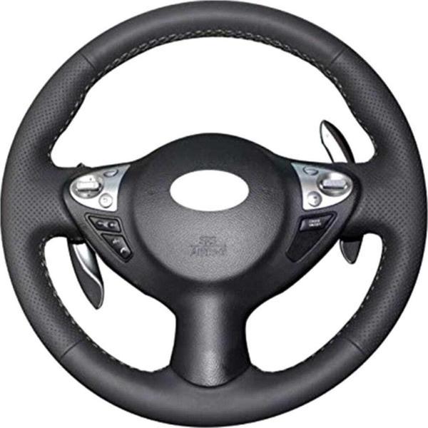 Fox Nissan Juke Deri Direksiyon Kılıfı Araca Özel Dikmeli Dikişli - Image 1
