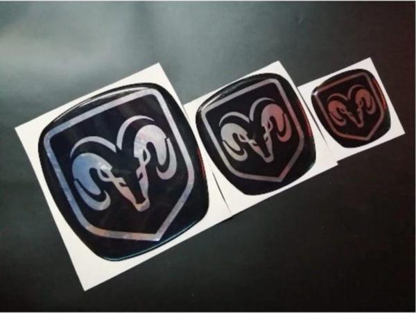 Protec Fiat Egea Sedan Dodge Logo Arma Set (3'Lü) - Image 1