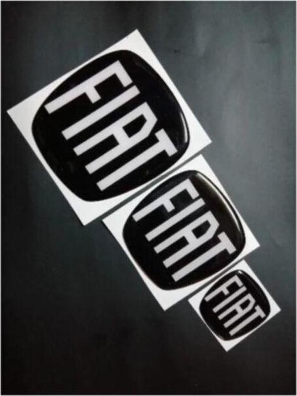 Protec Fıat Egea ( Hatchback) Siyah Logo Set (3'Lü) - Image 1
