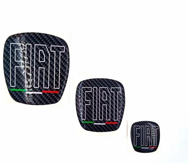 Protec Fıat Egea (Hatchback) Uyumlu Italy Logo Set (3'Lü) - Image 1
