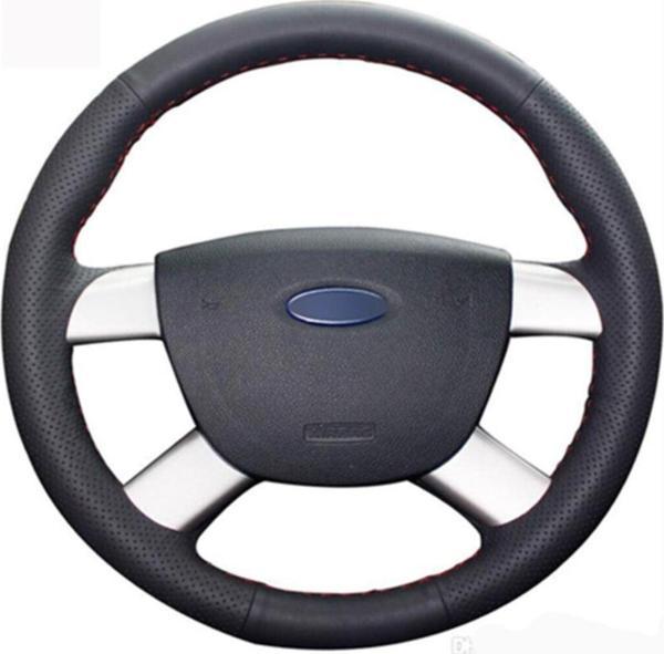 Fox Ford Focus 2 2008-11 Için Deri Direksiyon Kılıfı Araca Özel Dikmeli - Image 1
