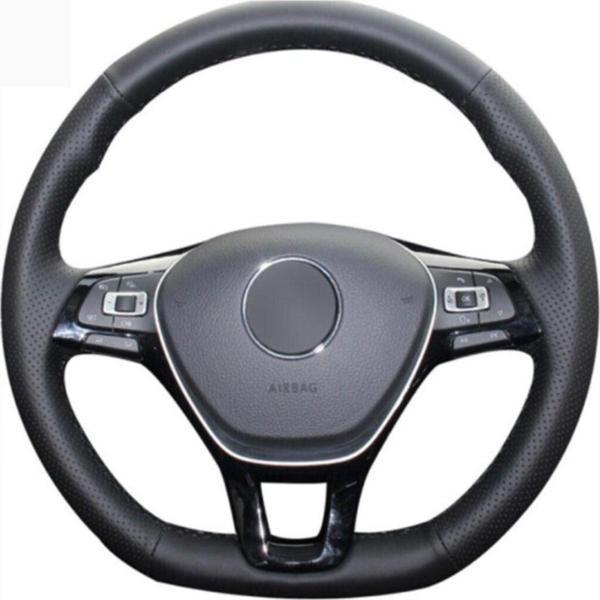 Fox Volkswagen Golf 7 Deri Direksiyon Kılıfı Araca Özel Dikmeli Dikişli - Image 1
