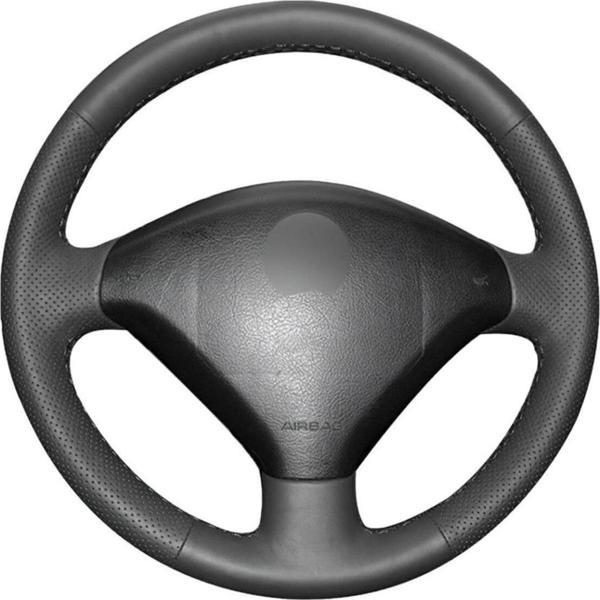 Fox Peugeot 307 Araca Uyumlu Özel Dikişli Deri Direksiyon Kılıfı - Image 1