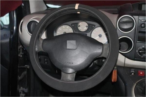 Protec Yüzüklü Alcantara Geçmeli Direksiyon Kılıfı - Image 1