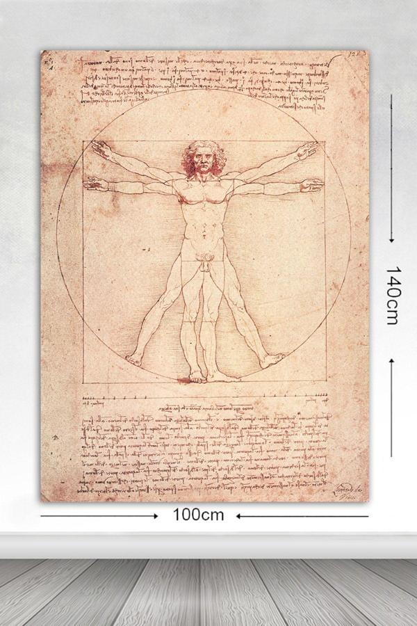 Tablo Center Kanvas Tablo Leonardo Da Vinci - Image 1