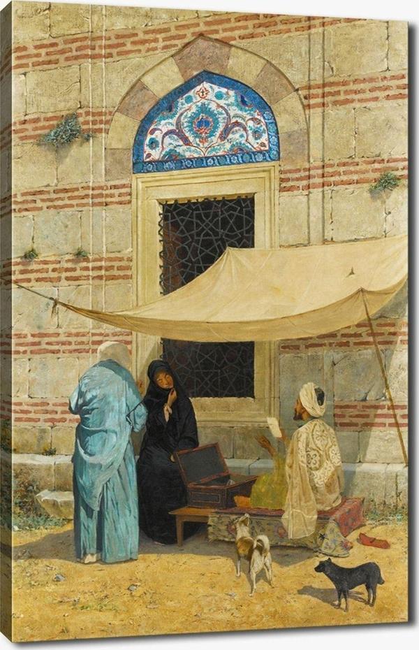 Tablo Center Kanvas Tablo Orman Hamdi Bey - Image 1