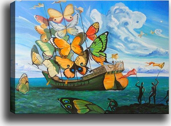 Tablo Center Kanvas Tablo Vladimir Kush - Image 1