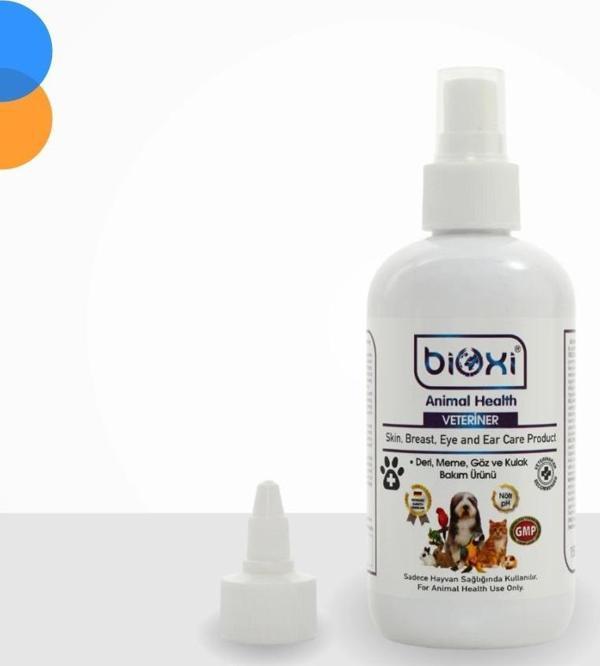 Bioxi Animal Health Sprey 250 ML – Deri, Meme, Göz ve Kulak Bakım Ürünü - Image 1
