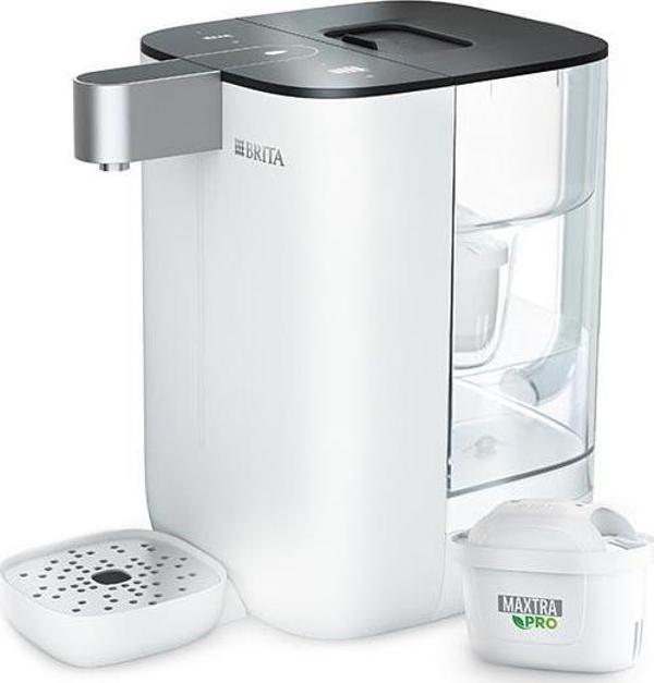 BRITA CUBE Tezgah Üstü Su Arıtma Cihazı – Beyaz (4,0 L) - Image 1