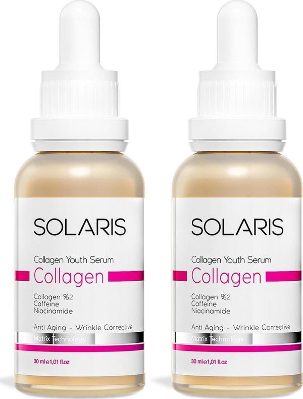 Solaris Collagen Cilt Bakım Serumu 30 ML x 2 - Image 1
