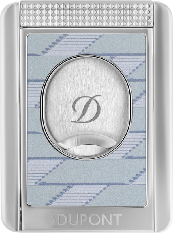 S.T. Dupont Monogram Açık Gri Puro Makası Kesici & Puro Standı 3480M - Image 1