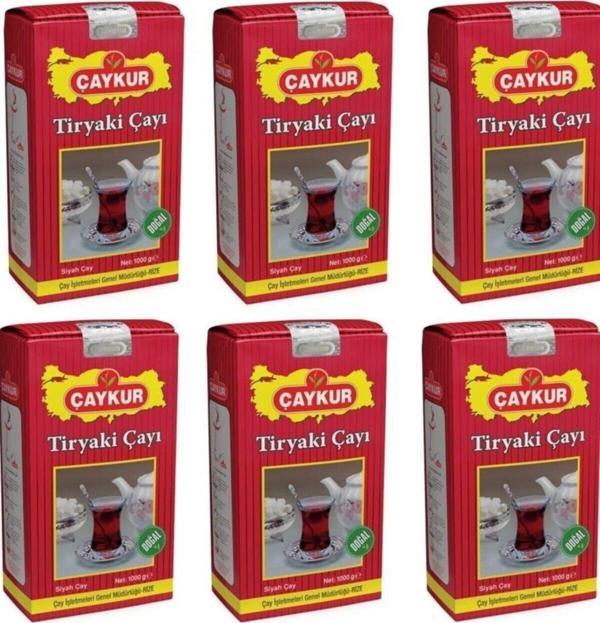 Bydemir Çaykur Tiryaki 1000 Gr 6' Lı Avantajlı Paket - Image 1